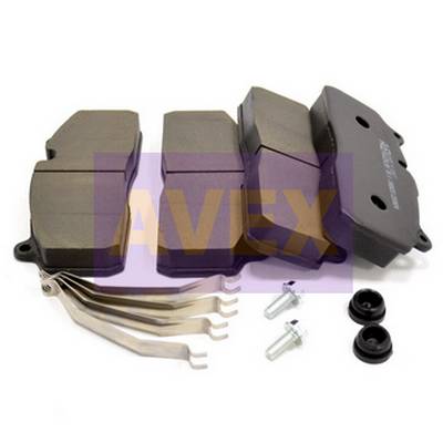 Колодки тормозные 29195 HALDEX DB 22 LT