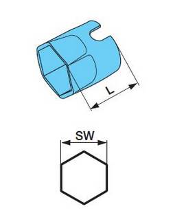 Ключ гайки ступицы BPW SW80/L80