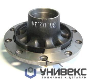 Ступица BPW HS/HZ 10-12t (с штифтами/без подшипников)