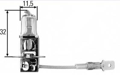 Лампа фары H3 24V/70W